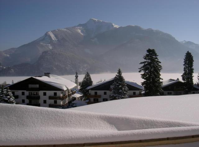 Ferienwohnung Schossleitner - Der Wohlfuehl-Ansitz Am Wolfgangsee Mit Weitblick Sankt Gilgen Kültér fotó