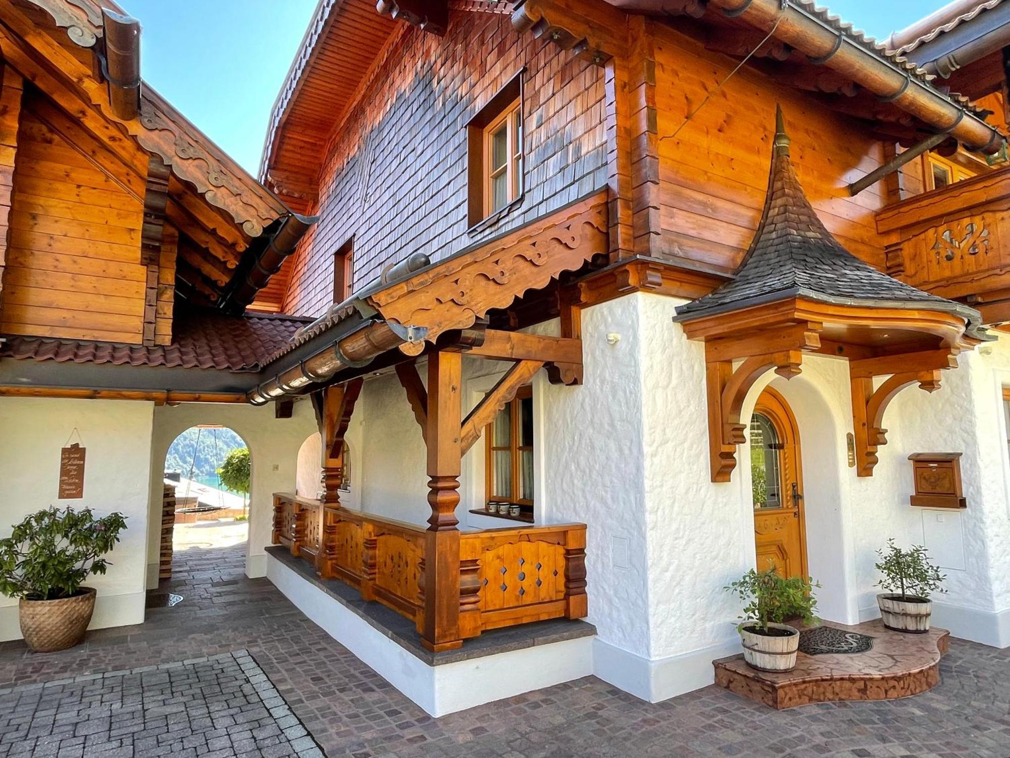 Ferienwohnung Schossleitner - Der Wohlfuehl-Ansitz Am Wolfgangsee Mit Weitblick Sankt Gilgen Kültér fotó